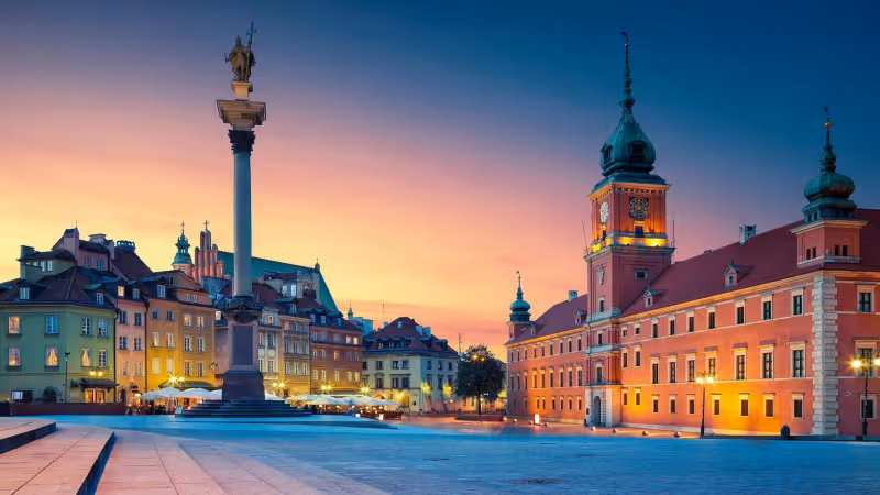 5-hour Royal Castle, Old Town, Wilanow Palace Guided Tour